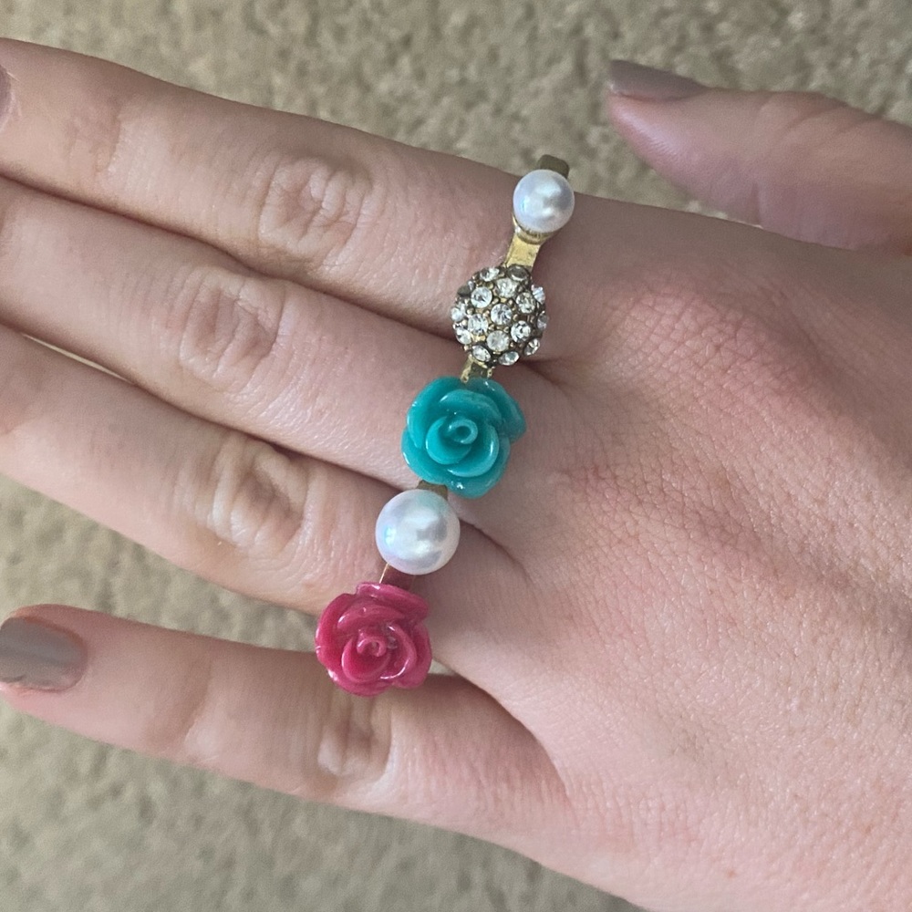 Vintage Betsey Johnson Knuckle Ring